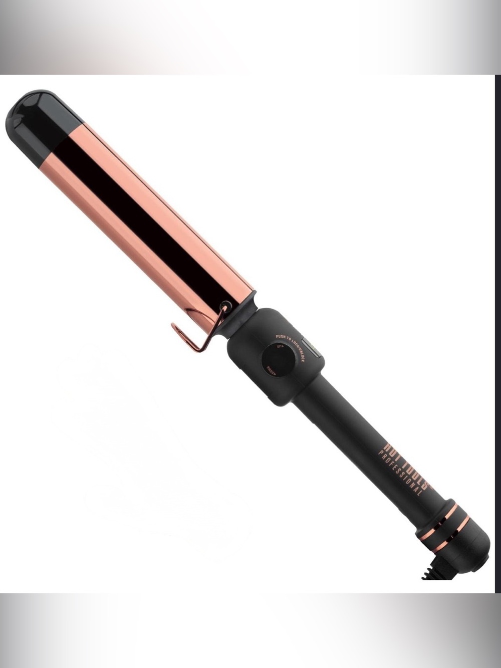 HOT TOOLS Pro Artist Rose Gold Digital Curling Iron/Wand (1-1/2 in)